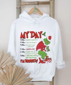 My Day Grinchmas Im Booked Xmas shirt