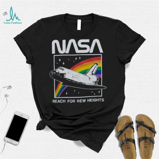 NASA Rainbow Men’s Retro NASA T Shirt