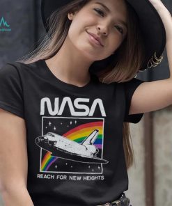NASA Rainbow Men's Retro NASA T Shirt