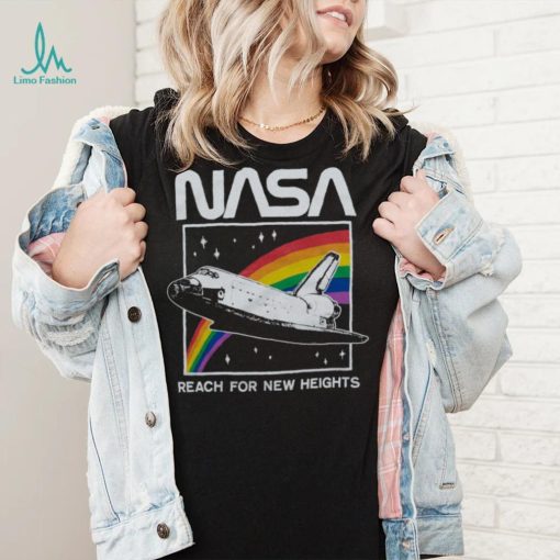 NASA Rainbow Men’s Retro NASA T Shirt