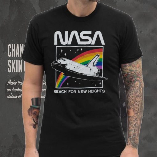 NASA Rainbow Men’s Retro NASA T Shirt