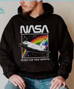 NASA Rainbow Men's Retro NASA T Shirt