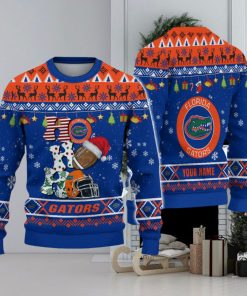 NCAA Florida Gators HO HO HO Ugly Christmas Custom Sweater