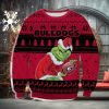 NCAA Marshall Thundering Herd Grinch AOP Ugly Christmas Sweater Christmas Gift For Men And Women