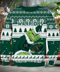 NCAA Hawaii Rainbow Warriors Grinch AOP Ugly Christmas Sweater Christmas Gift For Men And Women