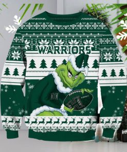 NCAA Hawaii Rainbow Warriors Grinch AOP Ugly Christmas Sweater Christmas Gift For Men And Women