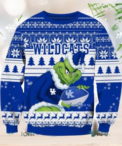 NCAA Kentucky Wildcats Grinch AOP Ugly Christmas Sweater Christmas Gift For Men And Women