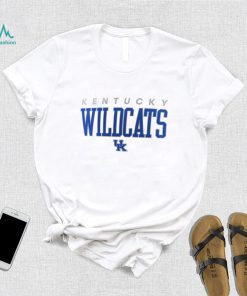 NCAA Kentucky Wildcats White Promo Logo T Shirt