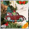 NCAA Oklahoma Sooners And Baby Yoda Christmas Ornament 2023 Christmas Tree Decorations