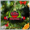 Michigan Wolverines NCAA Mickey Mouse Christmas Tree Decorations Custom Name Xmas Ornament