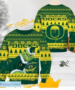 NCAA Oregon Ducks Grinch Christmas Ugly Sweater