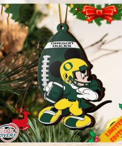 NCAA Oregon Ducks Mickey Mouse Christmas Ornament 2023 Christmas Tree Decorations