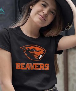 NCAA Oregon State Beavers Black Lockup T Shirt