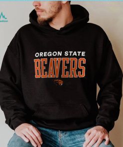 NCAA Oregon State Beavers Black Promo Logo T Shirt