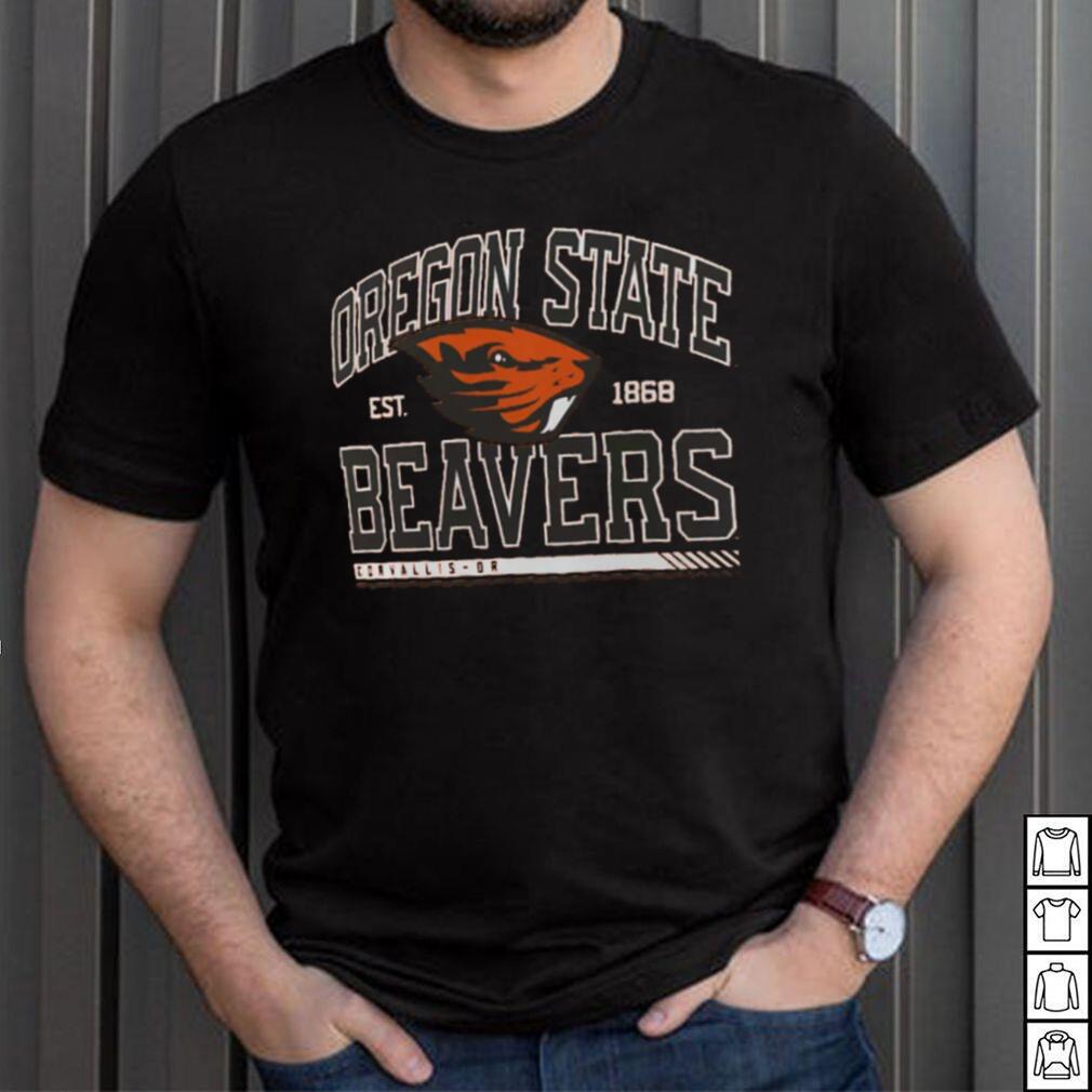 NCAA Oregon State Beavers Modern Stack T Shirt NCAA Oregon State Beavers Modern Stack T Shirt