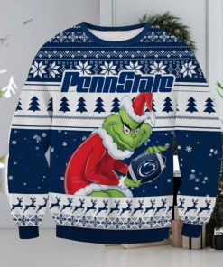 NCAA Penn State Nittany Lions Grinch AOP Ugly Christmas Sweater Christmas Gift For Men And Women