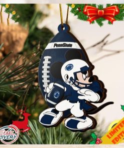 NCAA Penn State Nittany Lions Mickey Mouse Christmas Ornament 2023 Christmas Tree Decorations