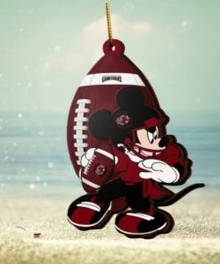 NCAA South Carolina Gamecocks Mickey Mouse Christmas Ornament 2023 Christmas Tree Decorations