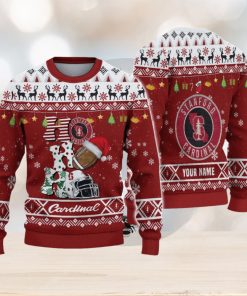 NCAA Stanford Cardinal HO HO HO Custom Ugly Christmas Sweater