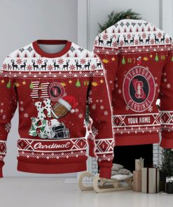 NCAA Stanford Cardinal HO HO HO Custom Ugly Christmas Sweater