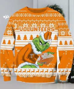 NCAA Tennessee Volunteers Grinch AOP Ugly Christmas Sweater Christmas Gift For Men And Women