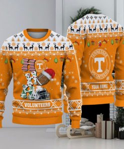 NCAA Tennessee Volunteers HO HO HO Custom Ugly Christmas Sweater