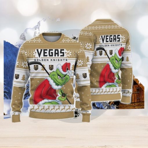 NCAA Vegas Golden Knights Football Fans Sweater Grinch Ugly Sweater Christmas Xmas Gift