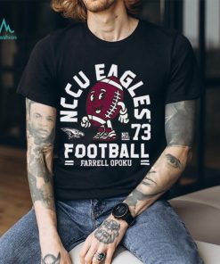 NCCU NCAA Football Farrell Opoku Maroon Fashion T Shirt