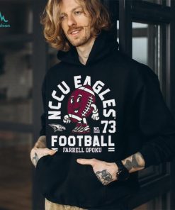 NCCU NCAA Football Farrell Opoku Maroon Fashion T Shirt