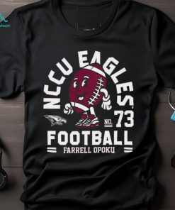 NCCU NCAA Football Farrell Opoku Maroon Fashion T Shirt