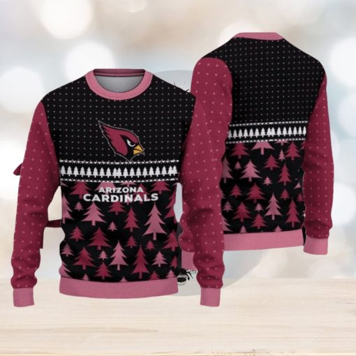 NFL Arizona Cardinals Christmas Pattern Sport Christmas Ugly Sweater 3D