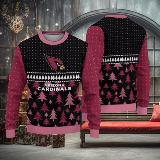 NFL Arizona Cardinals Christmas Pattern Sport Christmas Ugly Sweater 3D