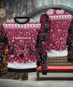 NFL Arizona Cardinals Christmas Reindeer V2 Sport Christmas Ugly Sweater 3D