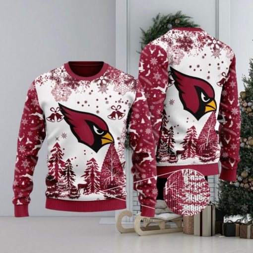 NFL Arizona Cardinals Special Christmas Ugly Sweater Design