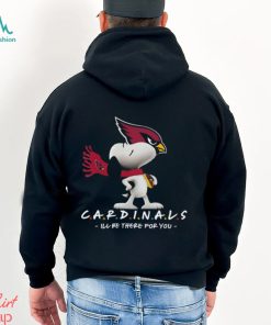 NFL Arizona Cardinals T Shirt Snoopy I’ll Be There For You