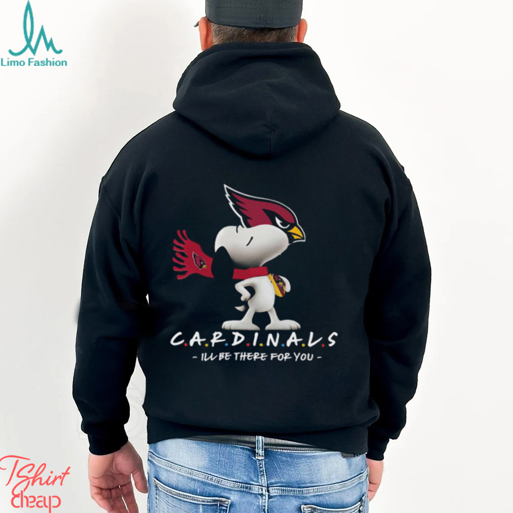 NFL Arizona Cardinals T Shirt Snoopy I’ll Be There For You NFL Arizona Cardinals T Shirt Snoopy I’ll Be There For You