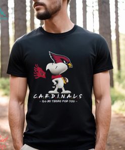 NFL Arizona Cardinals T Shirt Snoopy I’ll Be There For You