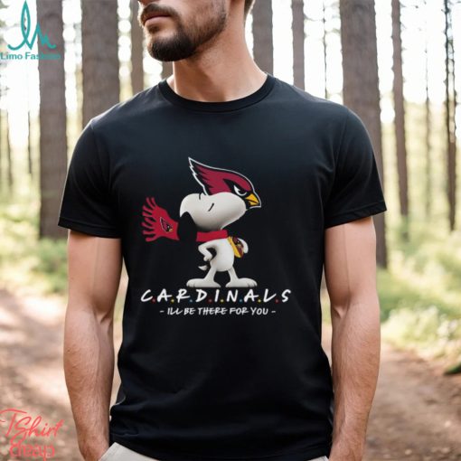 NFL Arizona Cardinals T Shirt Snoopy I’ll Be There For You