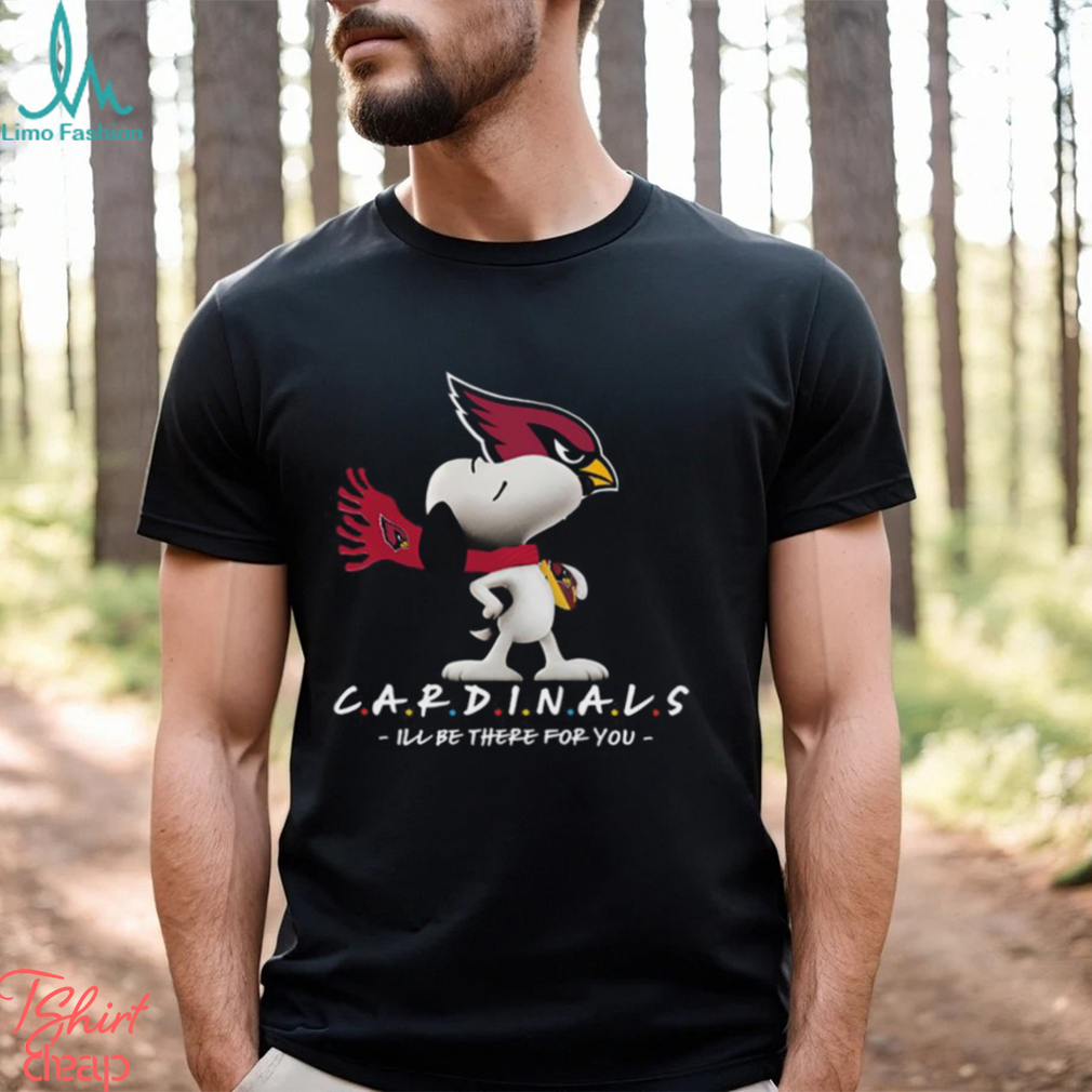 NFL Arizona Cardinals T Shirt Snoopy I’ll Be There For You NFL Arizona Cardinals T Shirt Snoopy I’ll Be There For You