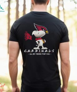NFL Arizona Cardinals T Shirt Snoopy I’ll Be There For You