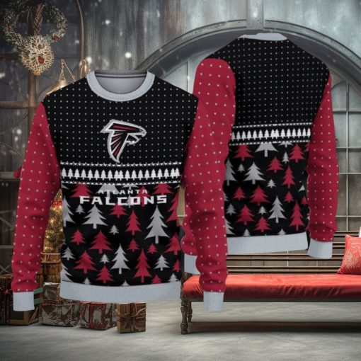 NFL Atlanta Falcons Christmas Pattern Sport Christmas Ugly Sweater 3D