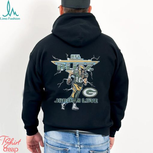 NFL Blitz Green Bay Packers Jordan Love Shirt