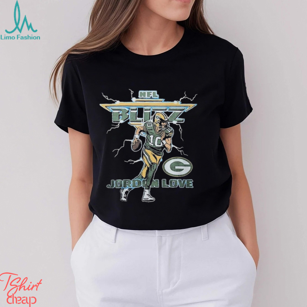 NFL Blitz Green Bay Packers Jordan Love Shirt NFL Blitz Green Bay Packers Jordan Love Shirt