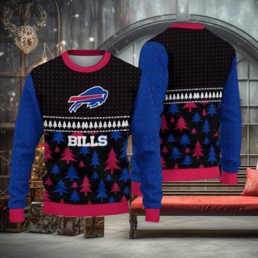 NFL Buffalo Bills Christmas Pattern Sport Christmas Ugly Sweater 3D