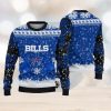 NFL Buffalo Bills Christmas Reindeer V2 Sport Christmas Ugly Sweater 3D