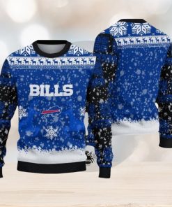 NFL Buffalo Bills Christmas Reindeer V2 Sport Christmas Ugly Sweater 3D