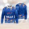 NFL Baltimore Ravens Christmas Skull Sport Christmas Ugly Sweater 3D