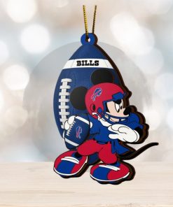 NFL Buffalo Bills Mickey Mouse Christmas Ornament