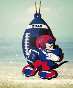 NFL Buffalo Bills Mickey Mouse Christmas Ornament