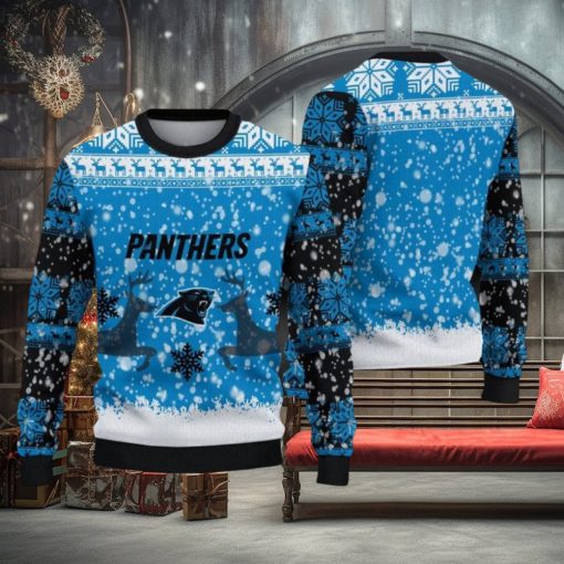 NFL Carolina Panthers Christmas Sport Christmas Ugly Sweater 3D